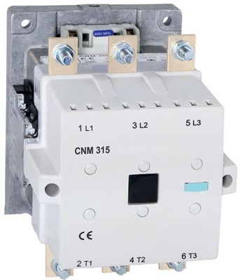 Контактор CNM 315 22; 315A/160kW (AC3,400V/50Hz); 390A (AC1) 220/230V 50Hz