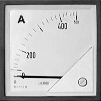 F48EAXNSCD05 Амперметр AC 90˚ без шкалы 48x48 мм с перегрузкой 2In фото в интернет-магазине ТД "АТВ-ЭЛЕКТРО"