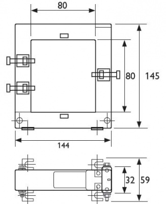 M70236 Трансформатор тока TP-420-88-1500A
