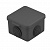 Коробка распаячная КМР-030-036,  4 мембр.ввода (65х65х50) чёрная EKF фото в интернет-магазине ТД "АТВ-ЭЛЕКТРО"