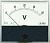 P91MVX040 Вольтметр DC 90˚ 40В 91x81 мм, ∅70 прямого включения фото в интернет-магазине ТД "АТВ-ЭЛЕКТРО"