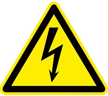 Знак пластик "Опасность поражения электрическим током" (Молния) (150х150мм.) EKF PROxima фото в интернет-магазине ТД "АТВ-ЭЛЕКТРО"