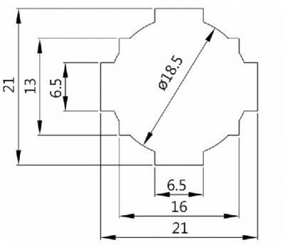 Трансформатор тока TU20PS 30/5 кл.3; 0,5VA (20 x 5 mm / 15 x 12 mm Cable: 18mm)