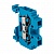 Колодка клеммная самозажимная  JXB-S-6 41А синяя EKF фото в интернет-магазине ТД "АТВ-ЭЛЕКТРО"