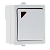 Венеция Выключатель 1 -клавишный с индикатором 10А IP54 белый EKF фото в интернет-магазине ТД "АТВ-ЭЛЕКТРО"
