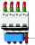 Q52D3L125X4C2 Модульный анализатор сети NANO125 с трансформаторами ток TA125A, питание 230В