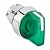 Исполнительный механизм переключателя ХB4 зеленый на 2 положения с фиксацией, с подсветкой с короткой ручкой фото в интернет-магазине ТД "АТВ-ЭЛЕКТРО"