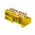 Шина "0" N (6x9мм) 8 отв. латунь желтый изолятор на DIN-рейку EKF фото в интернет-магазине ТД "АТВ-ЭЛЕКТРО"