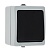 Венеция Выключатель 1 -клавишный 10А IP54 серый EKF фото в интернет-магазине ТД "АТВ-ЭЛЕКТРО"