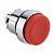 Исполнительный механизм кнопки XB4 красный выпирающая  возвратный без фиксации, без подсветки фото в интернет-магазине ТД "АТВ-ЭЛЕКТРО"