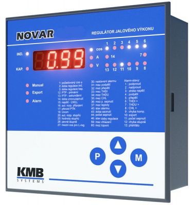 Регулятор реактивной мощности NOVAR 1206 (6 ступеней) - Чехия