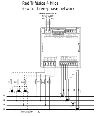 M58541 Анализатор электроэнергии CVM-C11-ITF-IN-485-ICT2