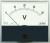 P91MVX2V5 Вольтметр DC 90˚ 2,5В 91x81 мм, ∅70 прямого включения