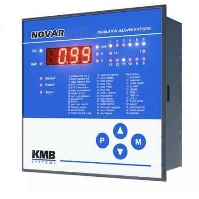 Регулятор реактивной мощности NOVAR 1214/RS485 (14 ступеней) - Чехия